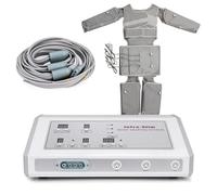 Lymphatic Drainage Air Massager Leg Slimming Suit with Far Infrared Heating, Air Pressure Massage for Body Toning & Weight Loss, Home Use Wearable Sauna Suit