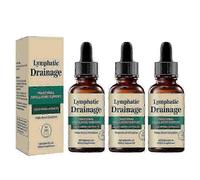 Lymphatic Drainage Body Oil Drops | Natural Plant Formula | Detox & Bloat Relief | Immune Support | 59ml | 1-3 Pack 3pcs