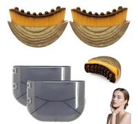 Lymphatic Drainage Brush 2PCS, Lymphatic Face Brush, Delicate and Skin-Friendly, Soft and Comfortable to The Touch