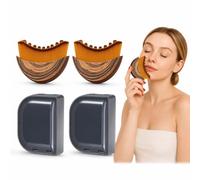 Lymphatic Drainage Brush Face Set, Lymphatic Drainage, Dry Brush, Ultra Soft Bristles for Lymphatic Massage Brush, Face & Face Contour Care