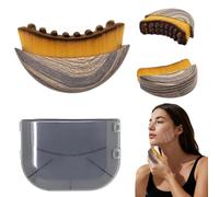 Lymphatic Drainage Brush for Face, Contour Face Brush Lymphatic Drainage Massager & Dry Brushing Tool for Daily Use, Ergonomic Design to Fit The Skin Precisely