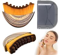 Lymphatic Drainage Brush, Lymphatic Contour Face Brush, Massager Facial Lymph Lift Contour Dry Brushs, with Ergonomic Design to Relieve Fatigue Fit Skin Precisely (1 Pcs)