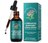 Lymphatic Drainage Drop, 6000mg Equivalent Per Serving | 21-in-1 Botanical Detox Formula for Lymph System Cleanse, Balance, Less Swelling, Immune System, Overall Vitality|Safe & Clean Formula|60 ML