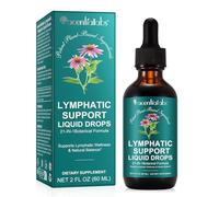 Lymphatic Drainage Drops - 21 Herbal Lymphatic Drainage Support Supplement, Liposomal Liquid Formula Dandelion for Immune System Support, 6000mg