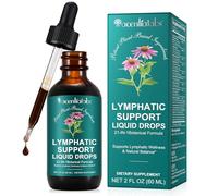 Lymphatic Drainage Drops, 21-in-1 Lymphoria Wellness Drops, Lymphatic Drainage Supplement with Dandelion Extract, Zine, Burdock Extract - Lymph System Support, Cleanse & Detox | Gluten-Free, 60ml