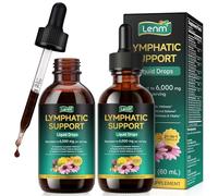 Lymphatic Drainage Drops - 6,000 mg Equivalent per Serving Vegan | Advanced Botanical Formula - Supports Natural Balance & Immune Health - Maximum Absorption (60 mL)