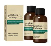Lymphatic Drainage Drops, Liquid Drops for Everyday Fluid Balance & Circulation Support, Fast-Absorb Liquid (2cs)