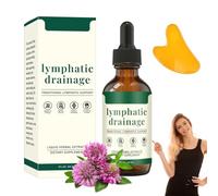 Lymphatic Drainage Drops, Lymphatic Support & Immune System Detox Supplement, Lymph System Support Supplement, Advanced Botanical Formula, for Women & Men, 60ml
