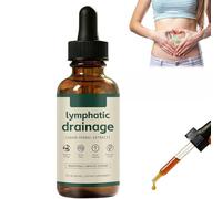 Lymphatic Drainage Drops,Lymphatic Wellness Drops,Lymphatic Promotes Efficient Drainage of the Lymphatic System,Natural Herbal Ingredient,Cleanse Your Body (1 Pcs)