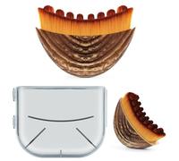 Lymphatic Drainage Face Brush - Anti-Puffiness Jawline Sculpting Dry Brush, Ergonomic Design for Facial Curve Fit, Skin Rejuvenation (1PC)