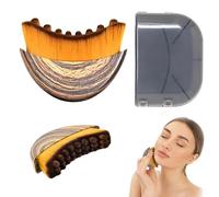 Lymphatic Drainage Face Brush, Lymphatic Contour Face Brush, Dry Brushing with Ergonomic Design for Chin and Jawline Sculpting, Facial Massage Enough for Daily Use (1PCS)