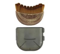 Lymphatic Drainage Face Brush, Portable Lymphatic Contour Face Brush, Contour Massager for Jaw Ergonomically Designed to Fit The Skin Precisely, Dry Brushing, Relieve Fatigue