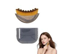 Lymphatic Drainage Facial Brush - Face Contour Brush for Reducing Swelling & Puffiness, Ergonomic Skin-Fit Design Relieves Fatigue, Ultra-Soft Bristles Improve Circulation, Home & Spa Use