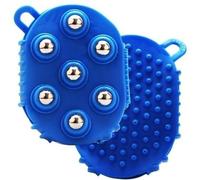 Lymphatic Drainage Gloves for Women with Handheld Massage Ball, 7 Metal Roller Balls for 360° Massage, Beauty Roller for Neck, Back, and Muscle Relief, Body Care Tool (C)