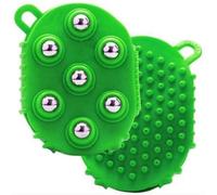 Lymphatic Drainage Gloves for Women with Handheld Massage Ball, 7 Metal Roller Balls for 360° Massage, Beauty Roller for Neck, Back, and Muscle Relief, Body Care Tool (B)