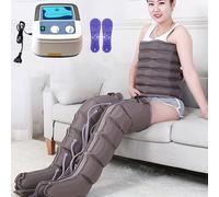Lymphatic Drainage Leg Massager, Recovery System Air Compression Boots, 6 Chambers Pressotherapy Boots Deep Massage, Circulation Improvement and Fast Recovery, Timed Function & Adjustable Pressur