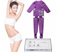 Lymphatic Drainage Machine Air Pressure Slimming Suit Weight Loss Pressotherapy Sauna Suit Adjustable Intensity Full Body Massage Eliminate Fatigue