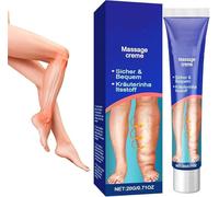Lymphatic-Drainage Massage Cream - 2026 Upgrade Leg Edema Cream, Edema Relief for Legs and Feet, Fast-Absorbing and Non-Greasy, Massage Oil for Legs, Suitable for All Skin Types (1 Pcs)