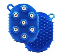 Lymphatic Drainage Massage Gloves - Double-Sided Steel Ball Tool(Blue 1pcs)