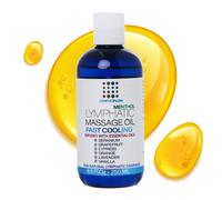 Lymphatic Drainage Massage Oil with Arnica & Coconut Oil, Cooling Menthol for Relief, Post Surgery Recovery & Lipedema, Liposuction, 360 Lipo, BBL, Tu