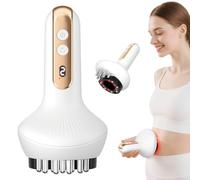 Lymphatic Drainage Massager & Anti Cellulite Massage Tool,New Smart Cupping Massager,Helps Reduce Stretch Marks & Cellulite,for Belly, Arms & Legs,Body Sculpting Machine with Heat & Vibration