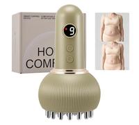 Lymphatic Drainage Massager,Cellulite Massager Tool, Handheld Cellulite MassagerElectric, Body Sculpting Machine, Multi-Function Modes for Legs, Arms & Belly (Green)
