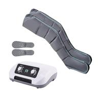 Lymphatic Drainage Massager, Electric Air Compression Leg Massager, Recovery Boots Machine, Sequential Compression for Circulation Improvement and Fast Recovery, Timing Function & 8 Pressure Leve