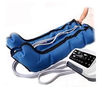 Lymphatic Drainage Massager, Electric Leg Air Compression Massager for Circulation Arm Waist Foot Ankle, Calf Massage Machine Pain Relax, Timing Function, 6 Cavity (4 Cavities 2 Legs)