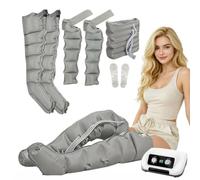 Lymphatic Drainage Massager, Electric Leg Compression Boots 6 Chambers