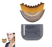 Lymphatic Drainage Massager for Face,Lymphatic Contour Face Brush,Chin & Jawline Sculpting,Dry Brushing Face Brush Tool with Ergonomically Designed to Fit The Skin Precisely and Relieve Fatigue