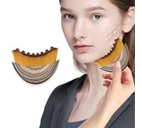 Lymphatic Drainage Massager for Face, Lymphatic Contour Face Brush,Dry Brushing Face Brush,Chin & Jawline Sculpting,Ergonomically Designed to Fit The Skin Precisely and Relieve Fatigue (1pcs)