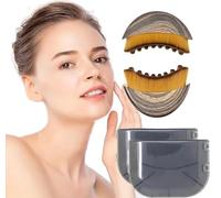 Lymphatic Drainage Massager Lymphatic Contour Face Brush Double Chin Reducer Lymphatic Drainage Brush(2PCS)