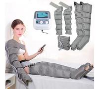 Lymphatic Drainage Massager, Pressotherapy Boots, Electric Air Compression Massager Machine, Lymphedema Pump, Waist Arm Leg Wraps Foot Ankles Calf Massage Machine