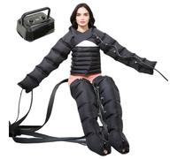 Lymphatic Drainage Massager, Pressotherapy Boots for Waist, Arm, Leg & Foot Massage, Promotes Blood Circulation and Lymphatic Drainage