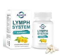 Lymphatic Drainage Supplement - Lymphatic Drainage Capsules with Dandelion, Burdock, Cleavers & Echinacea, Supports Bloating, Fluid Balance & Daily Lymphatic Wellness - 60 Capsules