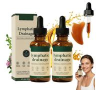 Lymphatic Drainage Supplements Drops for Immune, Cleanse, Lymph System Support, Lymphatic Drainage Drops, Lymph System Support Supplement, Herbal Formula for Daily Lymph Cleanse & Immunity (60ML)