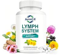Lymphatic Drainage Supplements,Supports Bloating & Daily Lymphatic Wellness, Lymphatic Drainage Capsules for Immune Health & Natural Circulation Support, Body Refresh with Dandelion,Burdock,Cleavers
