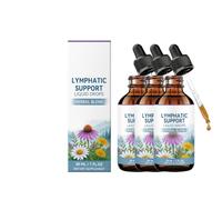 Lymphatic Drops Equivalent,Botanical Complex,Vegan Herbal Lymph Wellness Supplement,Lymphatic Support Drops,30ml*3pc