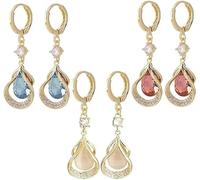 Lymphatic Magnetotherapy Germanium Earrings,Lymphvity Magnetic Therapy Earrings,Lymph Drainage Earrings Gift for Women (Mixed)