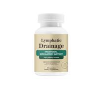 Lymphatic Supplements for Immune,Cleanse & Detox,Lymph System Support,Reduce Lymph Swelling,Maximum Potency Formula with Dandelion Extract,Supports Cellulite Reduction,1pc