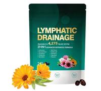 Lymphatic Support Supplement, 60 Capsules Lymphatic Drainage Softgels, L-Ymphatic Drainage & System Support Supplement, Non-GMO, for Men and Women