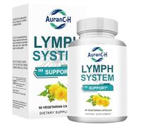 Lymphatic Support Supplement, Lymph System Support Supplement, Lymphatic Drainage Capsules | Lymphatic Drainage | Lymphatic Drainage for Immune Support | Lymphatic Support 60 Capsules