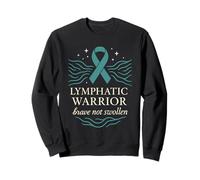 Lymphedema Warrior Lymphatic Awareness Chronic Illness Fight Sweatshirt