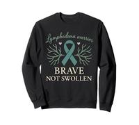 Lymphedema Warrior Lymphatic Awareness Chronic Illness Fight Sweatshirt