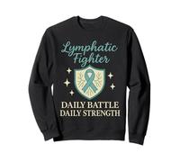 Lymphedema Warrior Lymphatic Awareness Chronic Illness Fight Sweatshirt