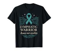 Lymphedema Warrior Lymphatic Awareness Chronic Illness Fight T-Shirt