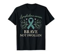 Lymphedema Warrior Lymphatic Awareness Chronic Illness Fight T-Shirt