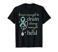 Lymphedema Warrior Lymphatic Awareness Chronic Illness Fight T-Shirt