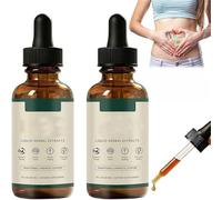 Lymphoria Lymphatic Drain-Age Drops - Lymphoria Wellness Drops, Natural Herbal Blends, Effectively Alleviate Swelling Problems in Face, Abdomen, Legs, Unisex (2)