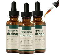 Lymphoria Lymphatic Drainage Drops,Lymphoria Wellness Drops,Lymphatic System Support,Natural Herbal Blends,Quick and Effective, for Women and Men (3pcs)